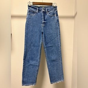 WILD FABLE high rise straight jean
